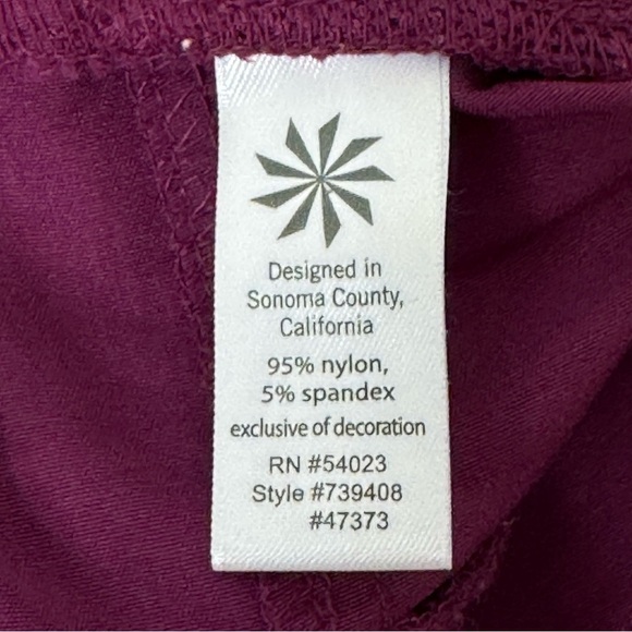 Athleta “Dipper” Quick Dry Pull On Shorts Pockets Pink Fuscia Purple Size 16 - Picture 12 of 16